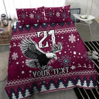 custom-sea-eagles-rugby-bedding-set-manly-boys-victory-2023-christmas-vibe