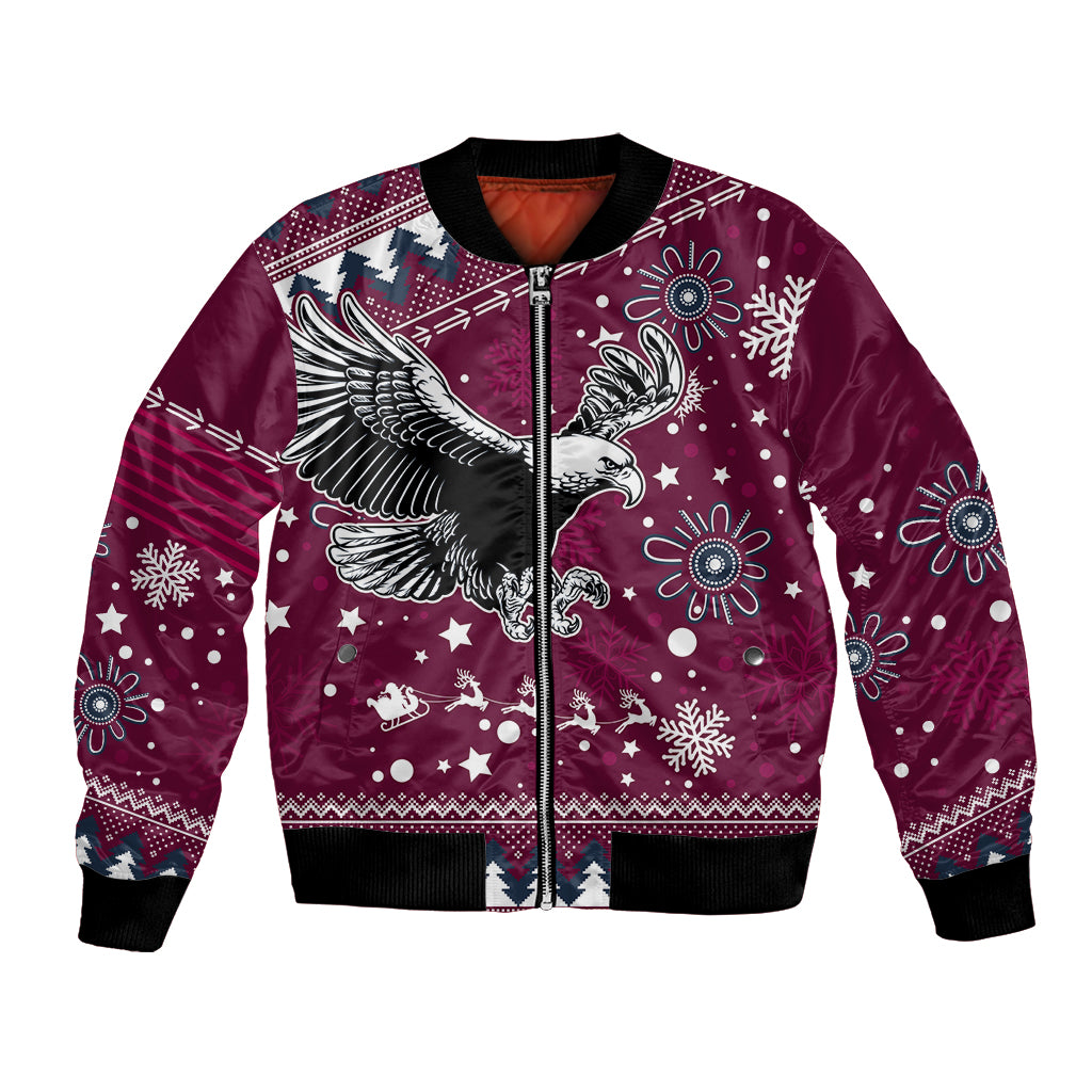 custom-sea-eagles-rugby-bomber-jacket-manly-boys-victory-2023-christmas-vibe