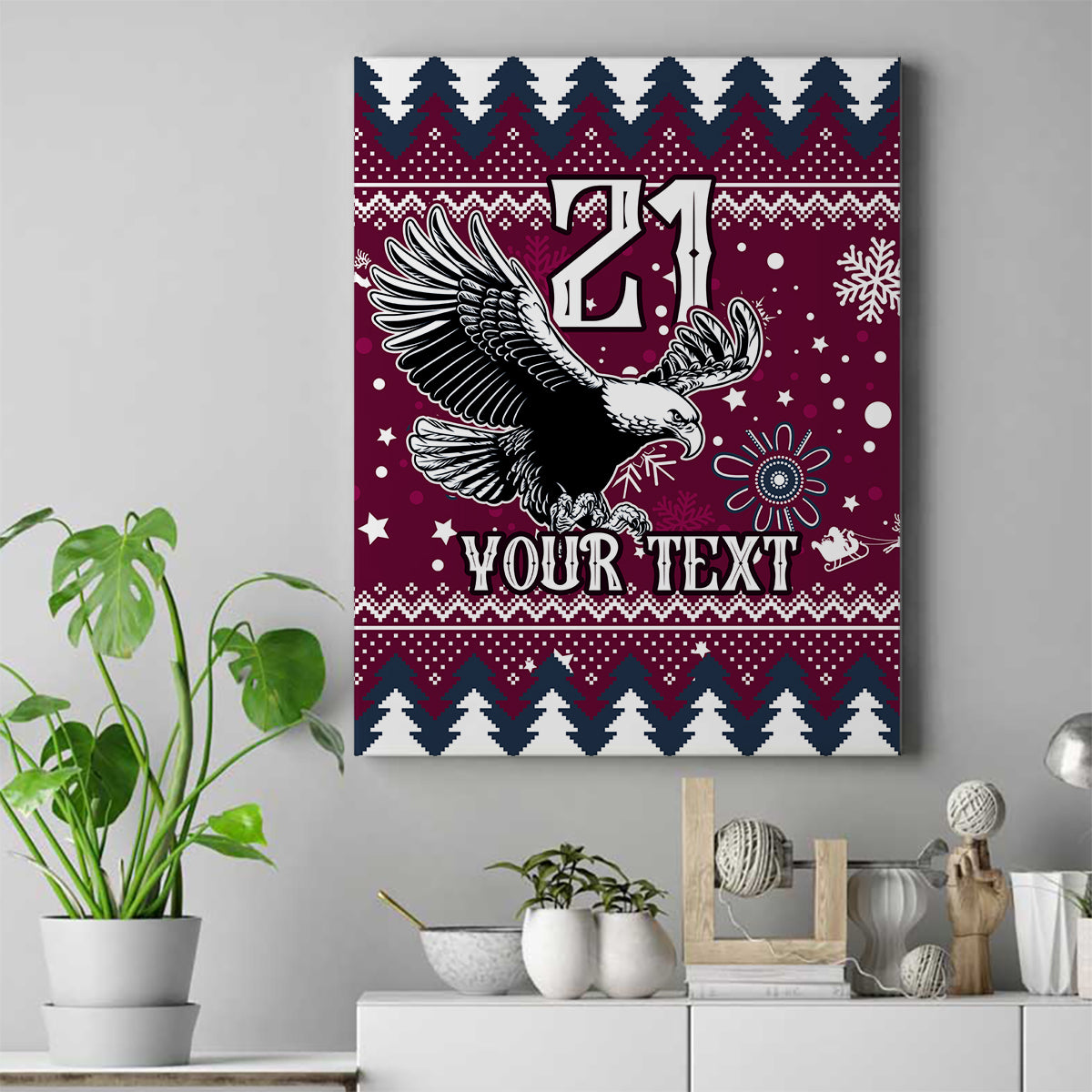 custom-sea-eagles-rugby-canvas-wall-art-manly-boys-victory-2023-christmas-vibe