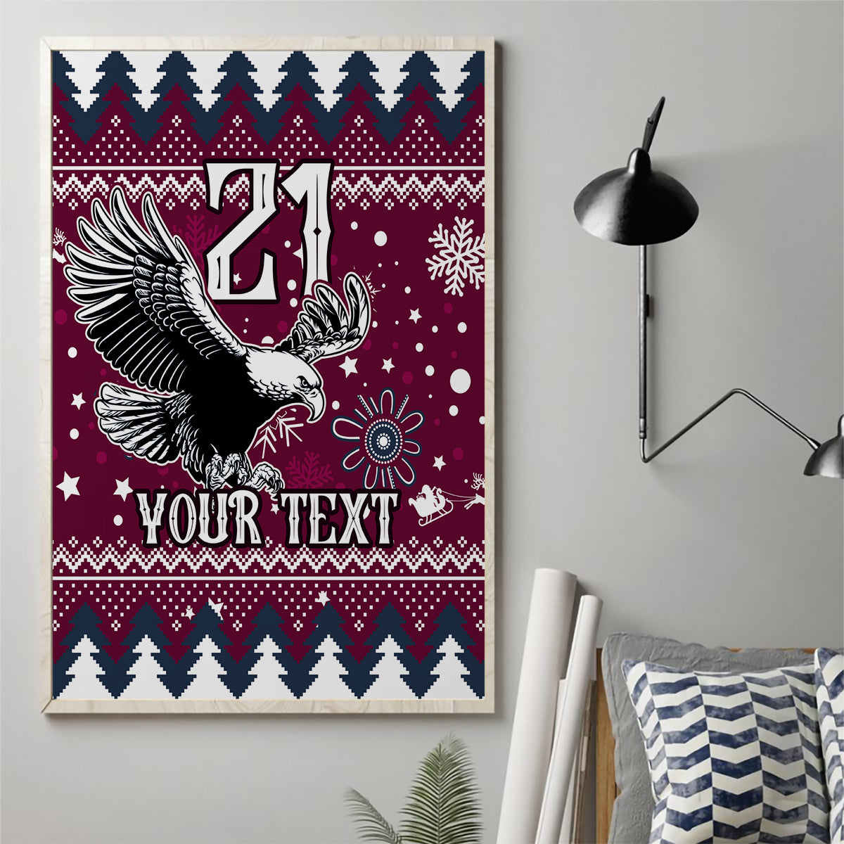 custom-sea-eagles-rugby-canvas-wall-art-manly-boys-victory-2023-christmas-vibe