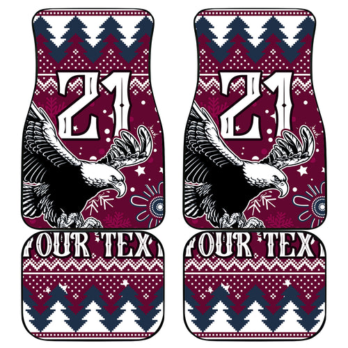 custom-sea-eagles-rugby-car-mats-manly-boys-victory-2023-christmas-vibe