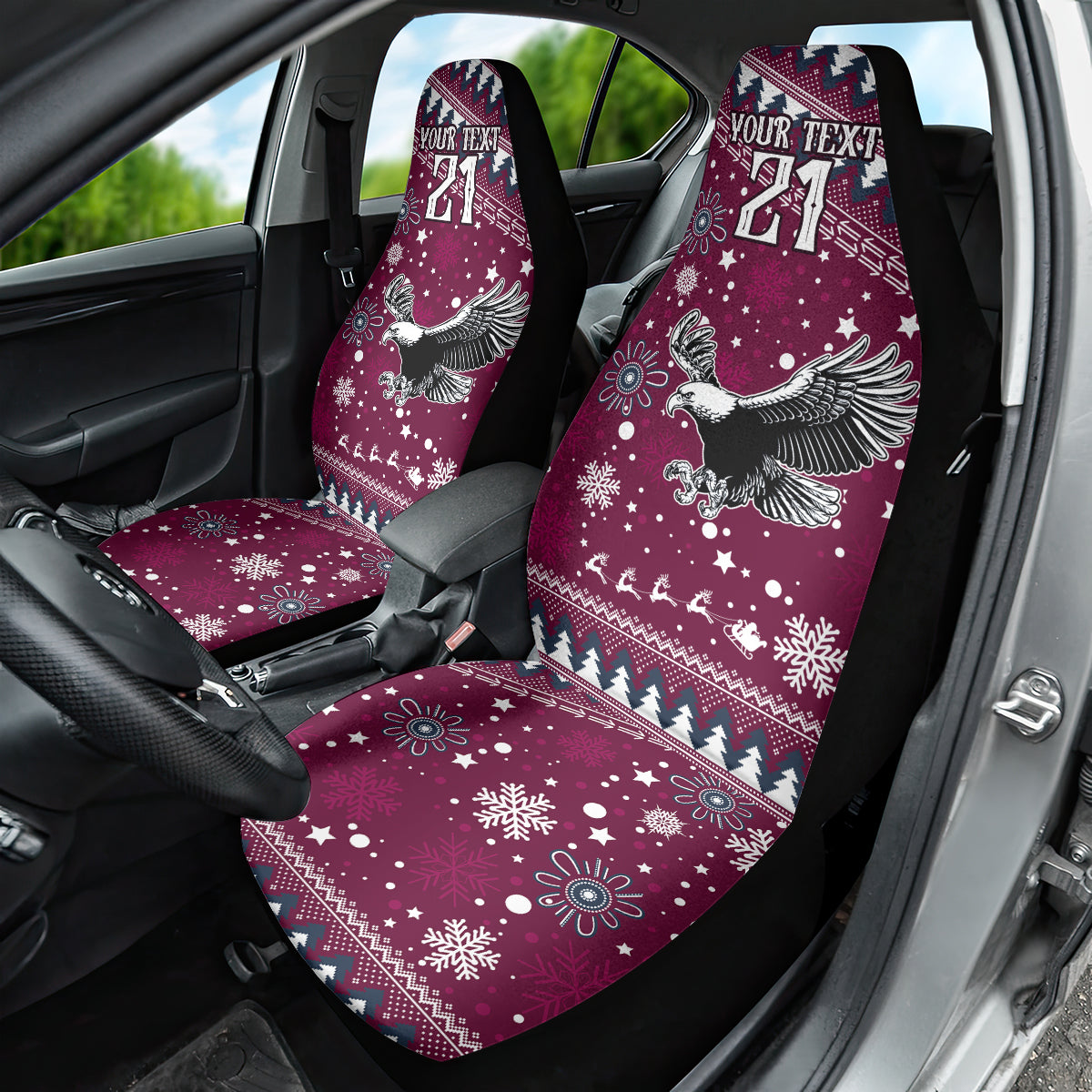 custom-sea-eagles-rugby-car-seat-cover-manly-boys-victory-2023-christmas-vibe