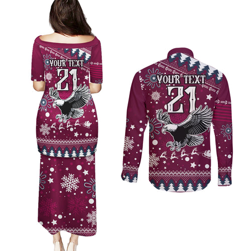 custom-sea-eagles-rugby-couples-matching-puletasi-dress-and-long-sleeve-button-shirt-manly-boys-victory-2023-christmas-vibe
