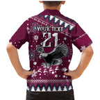 custom-sea-eagles-rugby-family-matching-mermaid-dress-and-hawaiian-shirt-manly-boys-victory-2023-christmas-vibe