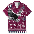 custom-sea-eagles-rugby-family-matching-mermaid-dress-and-hawaiian-shirt-manly-boys-victory-2023-christmas-vibe