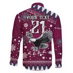 custom-sea-eagles-rugby-family-matching-mermaid-dress-and-hawaiian-shirt-manly-boys-victory-2023-christmas-vibe
