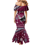custom-sea-eagles-rugby-family-matching-mermaid-dress-and-hawaiian-shirt-manly-boys-victory-2023-christmas-vibe