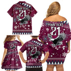 custom-sea-eagles-rugby-family-matching-off-shoulder-short-dress-and-hawaiian-shirt-manly-boys-victory-2023-christmas-vibe