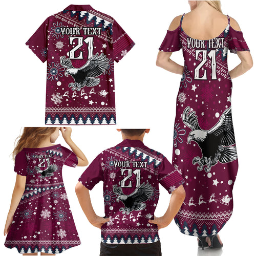 custom-sea-eagles-rugby-family-matching-summer-maxi-dress-and-hawaiian-shirt-manly-boys-victory-2023-christmas-vibe