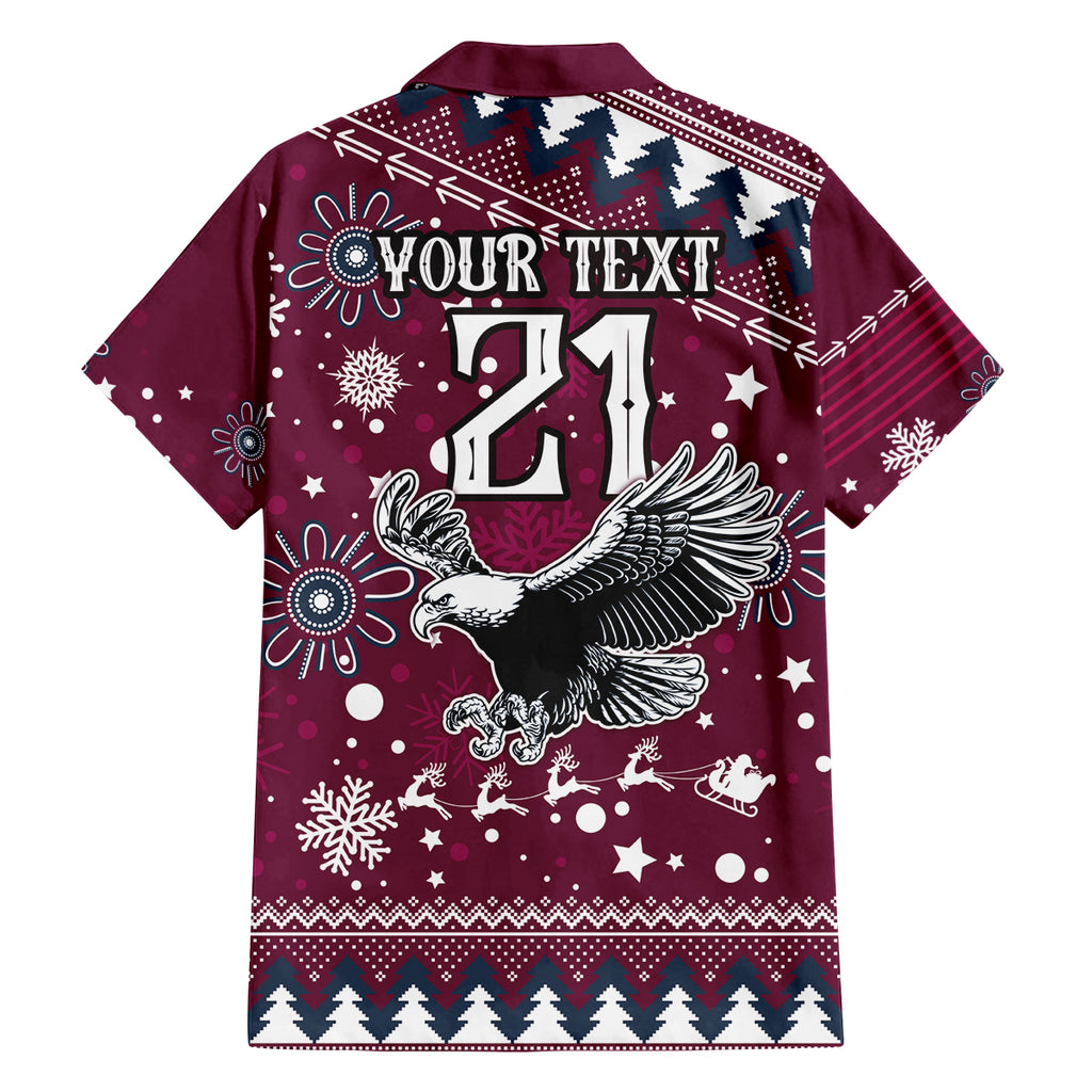 custom-sea-eagles-rugby-family-matching-summer-maxi-dress-and-hawaiian-shirt-manly-boys-victory-2023-christmas-vibe