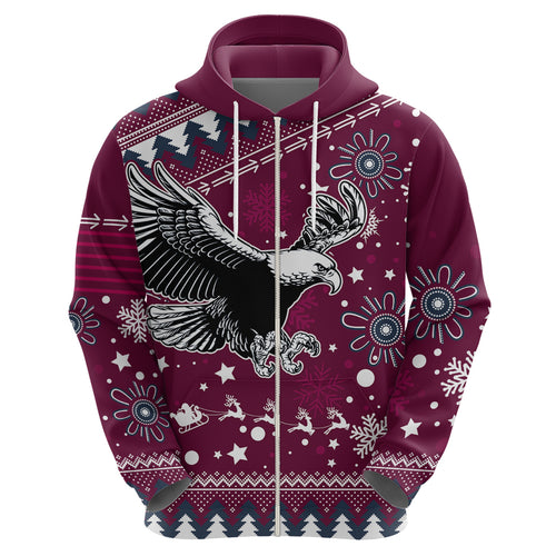 custom-sea-eagles-rugby-hoodie-manly-boys-victory-2023-christmas-vibe