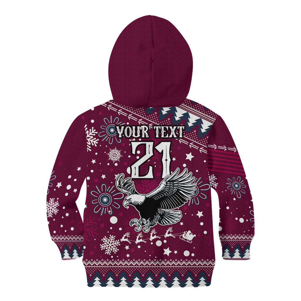 custom-sea-eagles-rugby-kid-hoodie-manly-boys-victory-2023-christmas-vibe