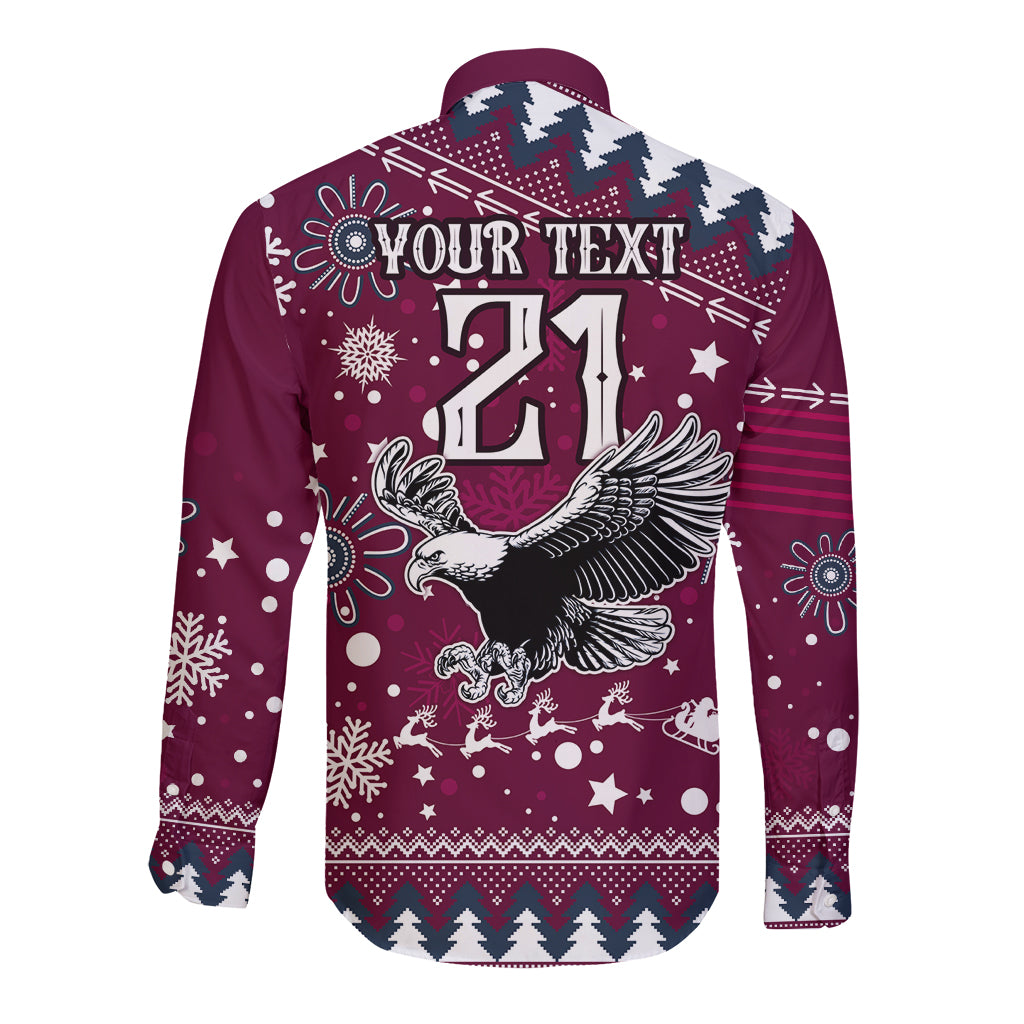 custom-sea-eagles-rugby-long-sleeve-button-shirt-manly-boys-victory-2023-christmas-vibe