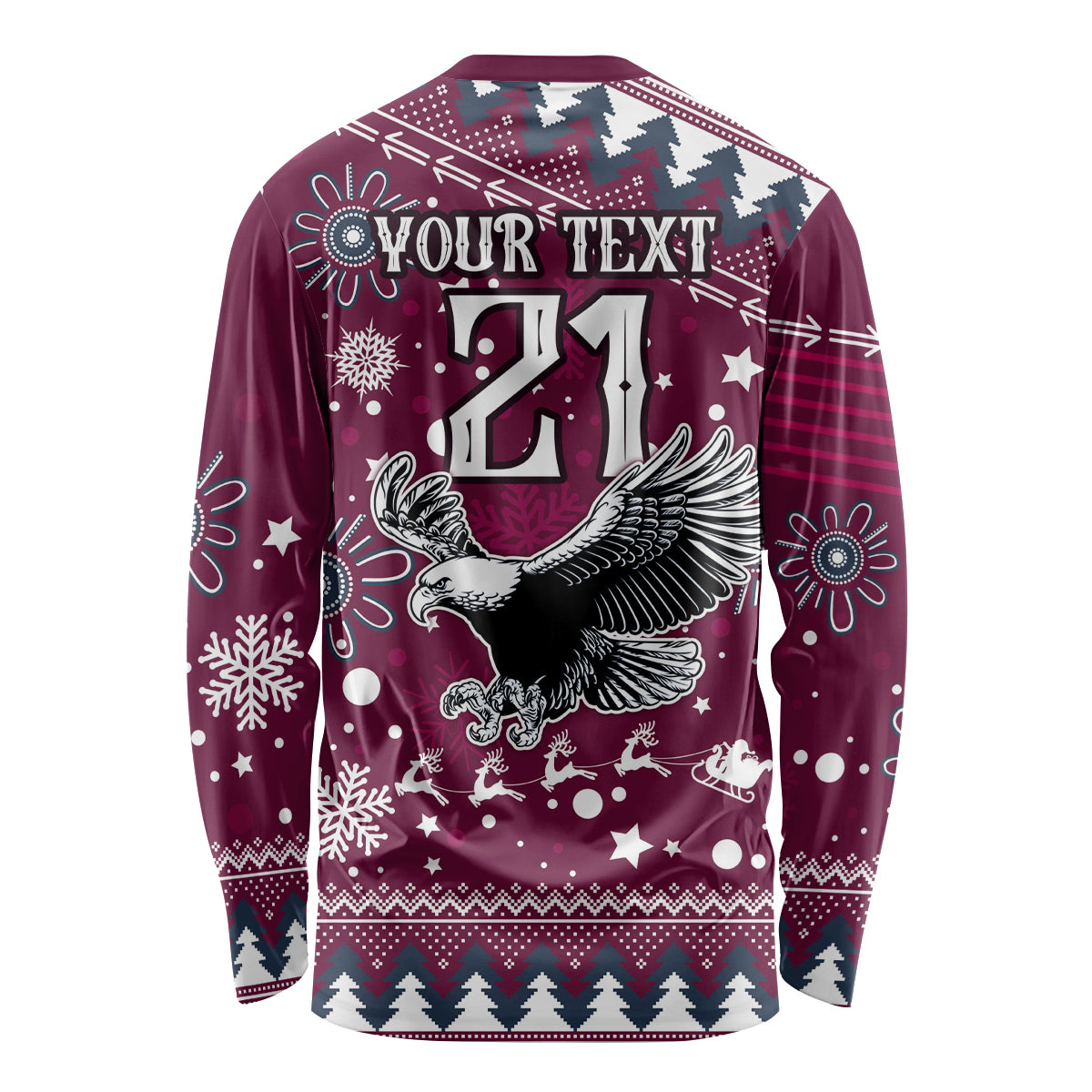 custom-sea-eagles-rugby-long-sleeve-shirt-manly-boys-victory-2023-christmas-vibe