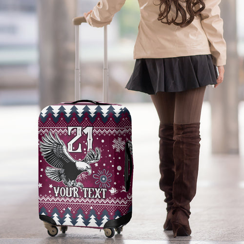 custom-sea-eagles-rugby-luggage-cover-manly-boys-victory-2023-christmas-vibe