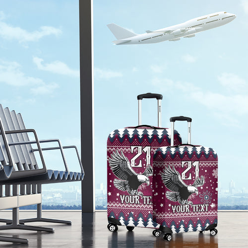 custom-sea-eagles-rugby-luggage-cover-manly-boys-victory-2023-christmas-vibe