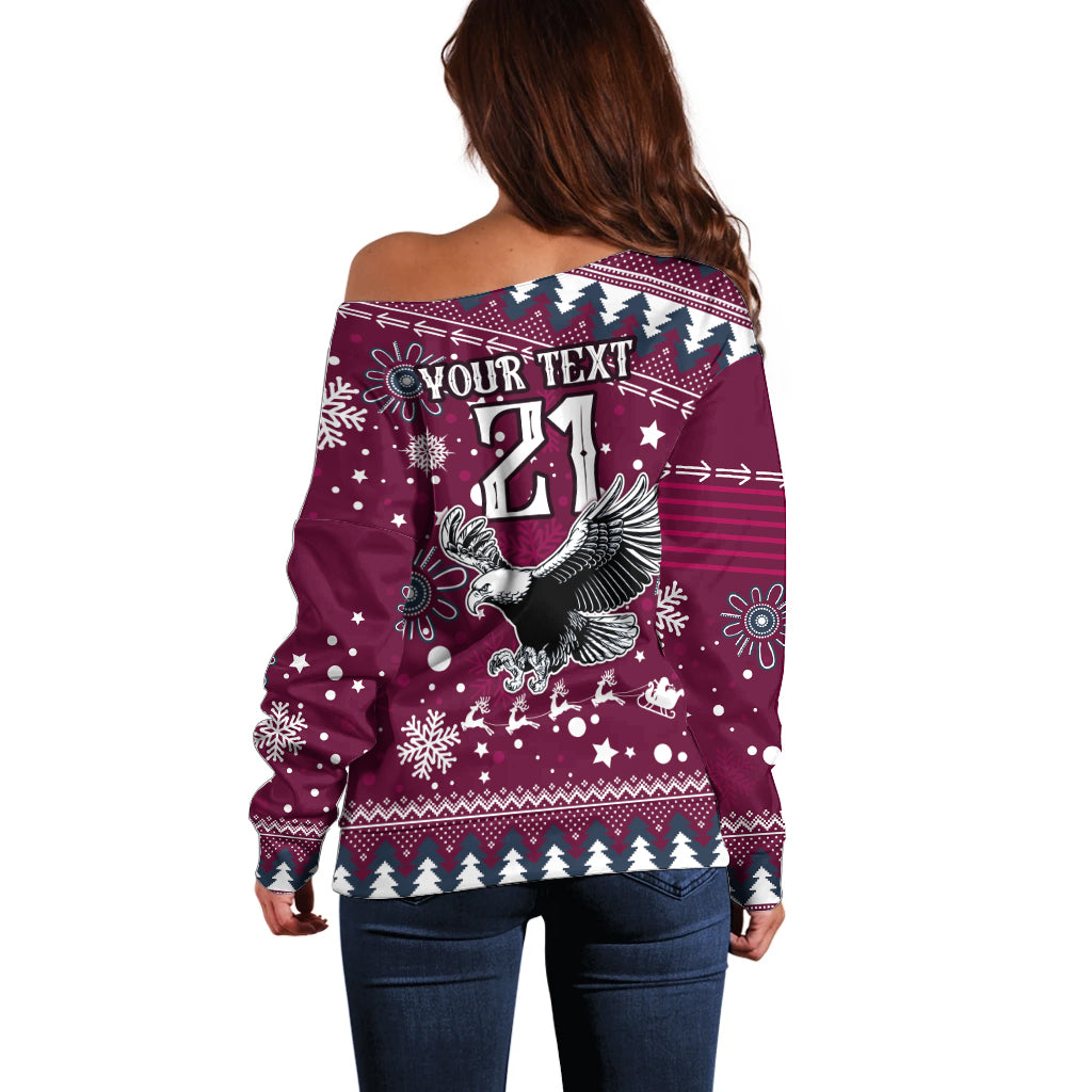 custom-sea-eagles-rugby-off-shoulder-sweater-manly-boys-victory-2023-christmas-vibe