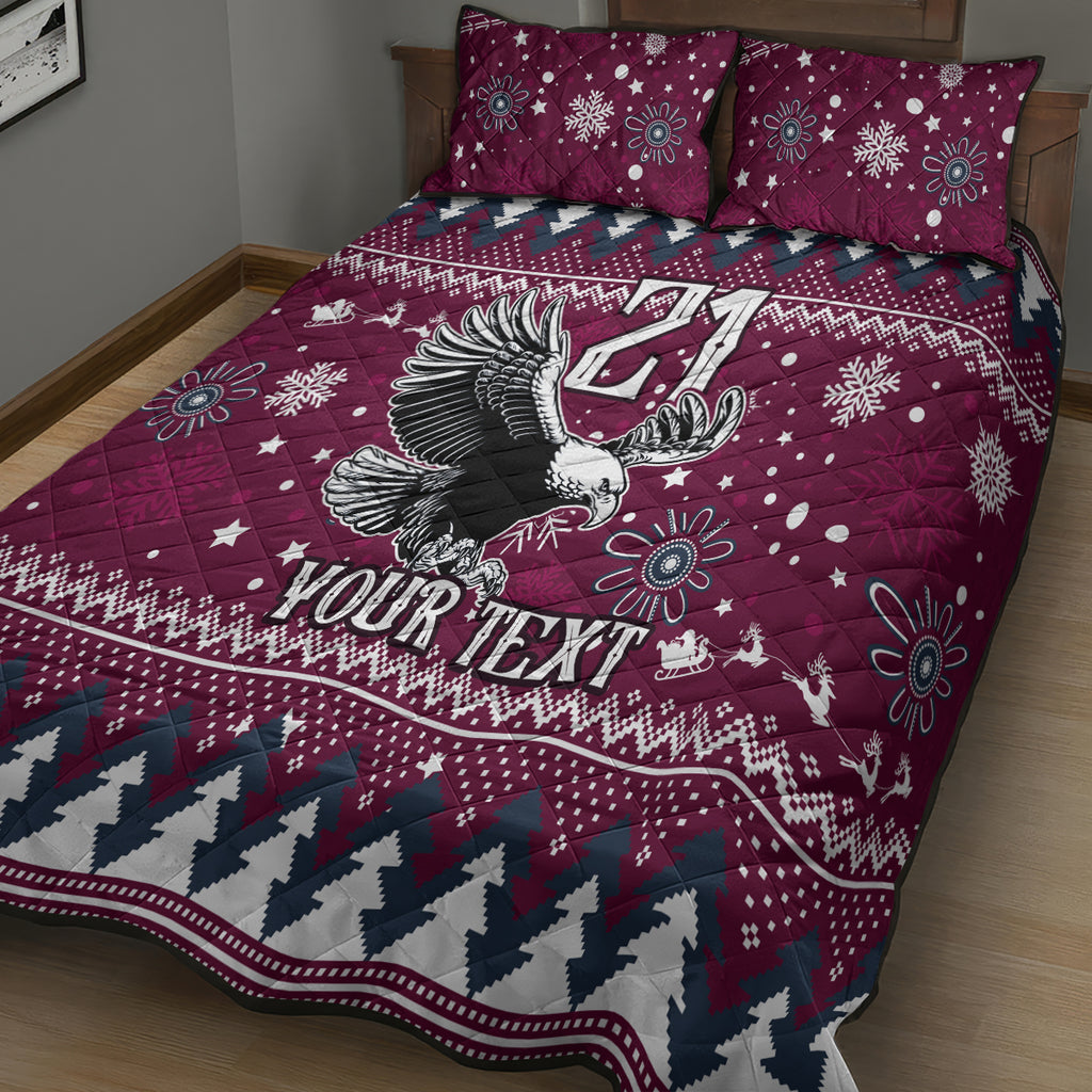 custom-sea-eagles-rugby-quilt-bed-set-manly-boys-victory-2023-christmas-vibe