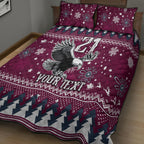custom-sea-eagles-rugby-quilt-bed-set-manly-boys-victory-2023-christmas-vibe