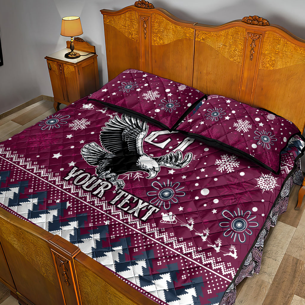custom-sea-eagles-rugby-quilt-bed-set-manly-boys-victory-2023-christmas-vibe