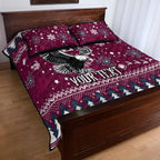 custom-sea-eagles-rugby-quilt-bed-set-manly-boys-victory-2023-christmas-vibe
