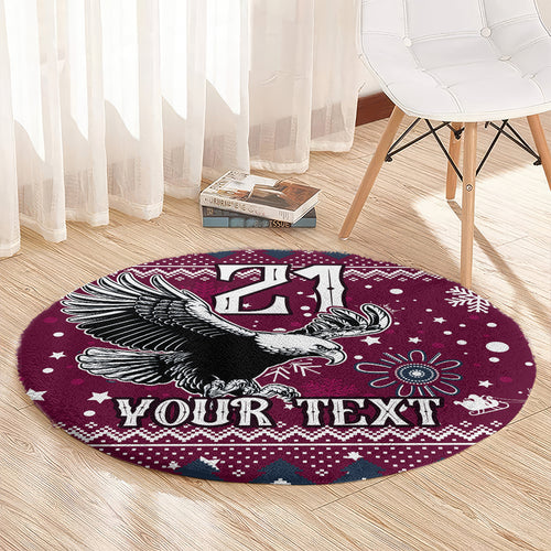 custom-sea-eagles-rugby-round-carpet-manly-boys-victory-2023-christmas-vibe