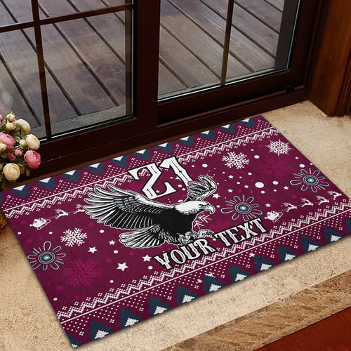custom-sea-eagles-rugby-rubber-doormat-manly-boys-victory-2023-christmas-vibe