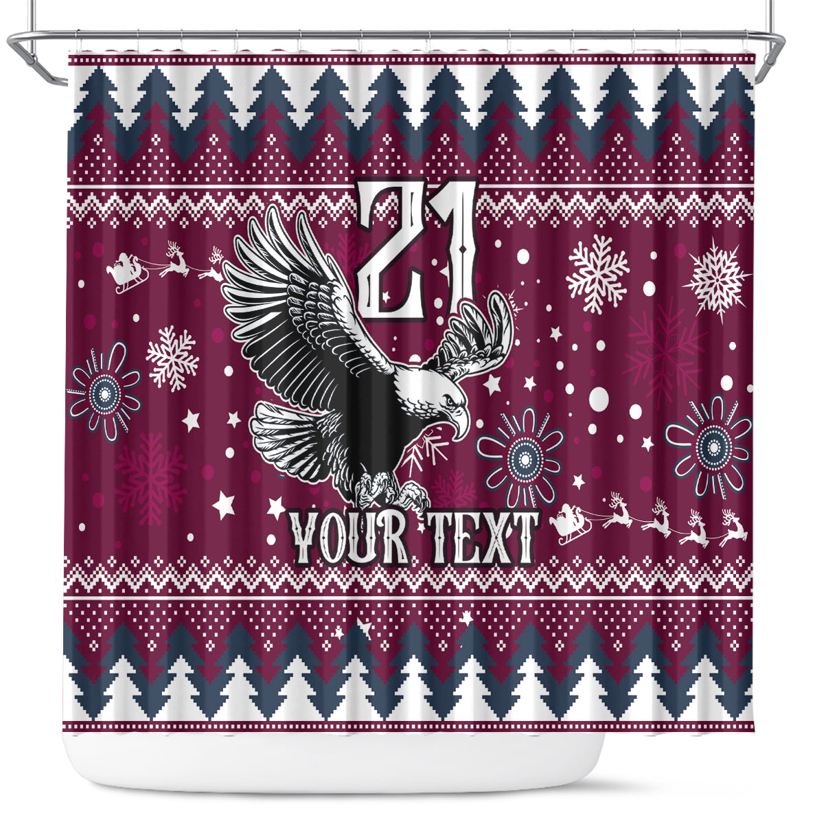 custom-sea-eagles-rugby-shower-curtain-manly-boys-victory-2023-christmas-vibe