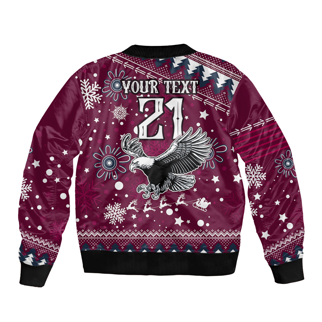 custom-sea-eagles-rugby-sleeve-zip-bomber-jacket-manly-boys-victory-2023-christmas-vibe