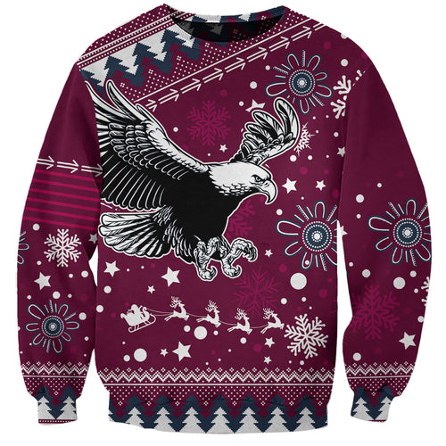custom-sea-eagles-rugby-sweatshirt-manly-boys-victory-2023-christmas-vibe