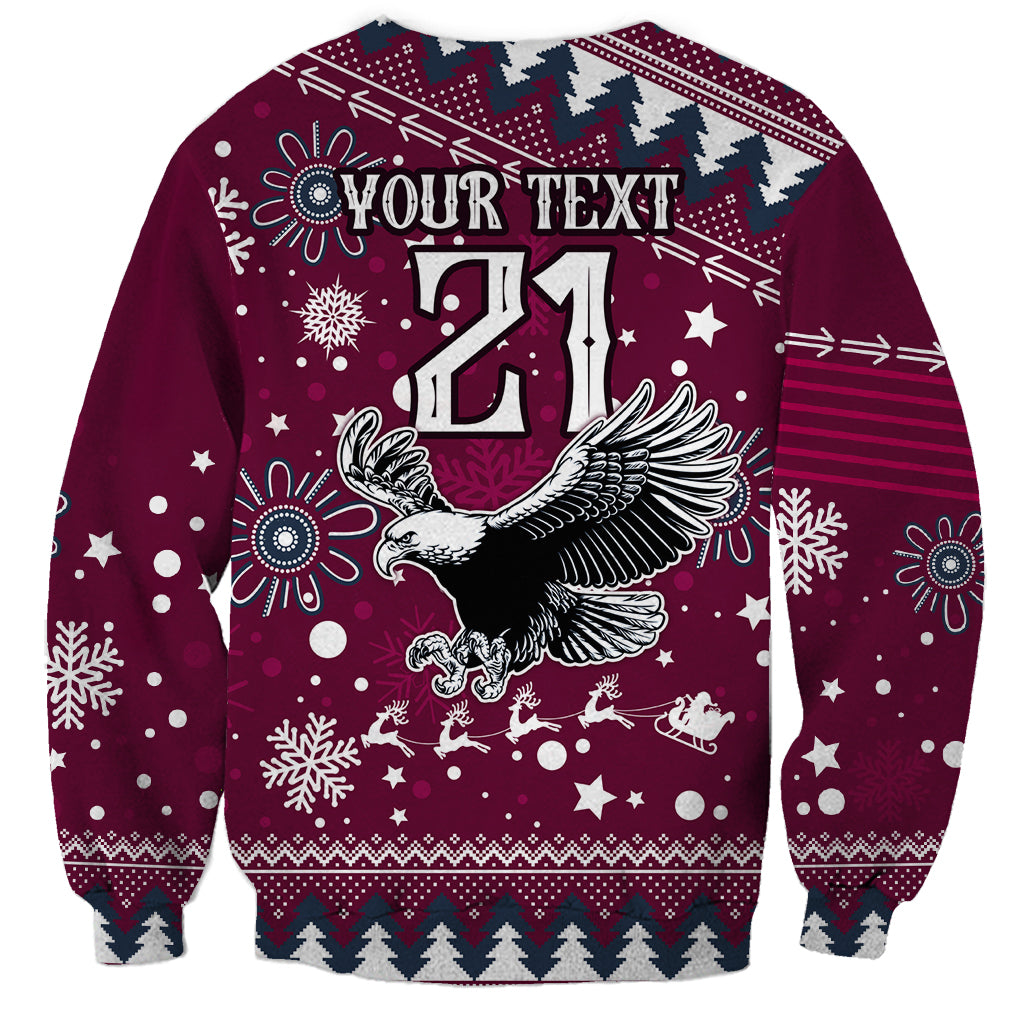 custom-sea-eagles-rugby-sweatshirt-manly-boys-victory-2023-christmas-vibe