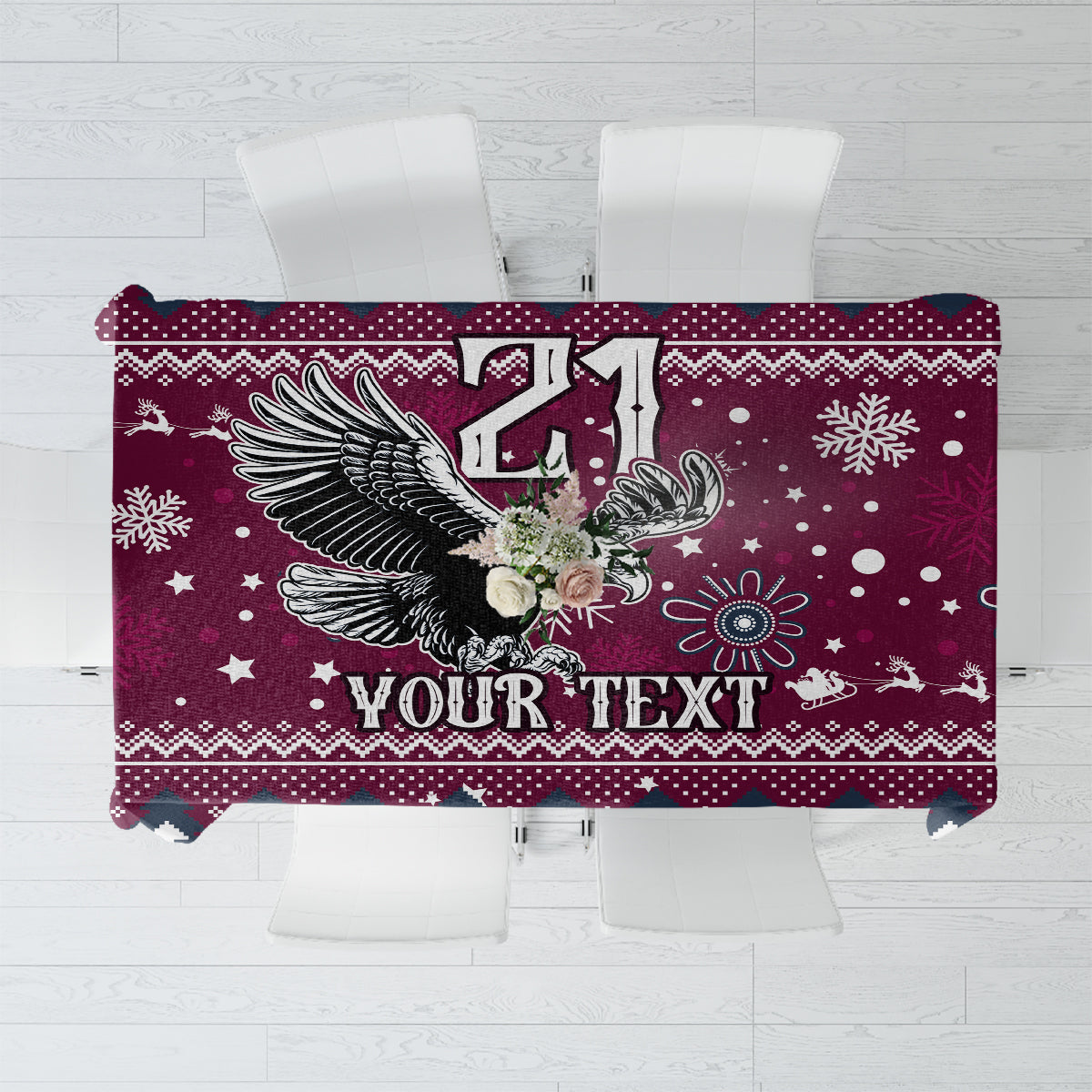 custom-sea-eagles-rugby-tablecloth-manly-boys-victory-2023-christmas-vibe