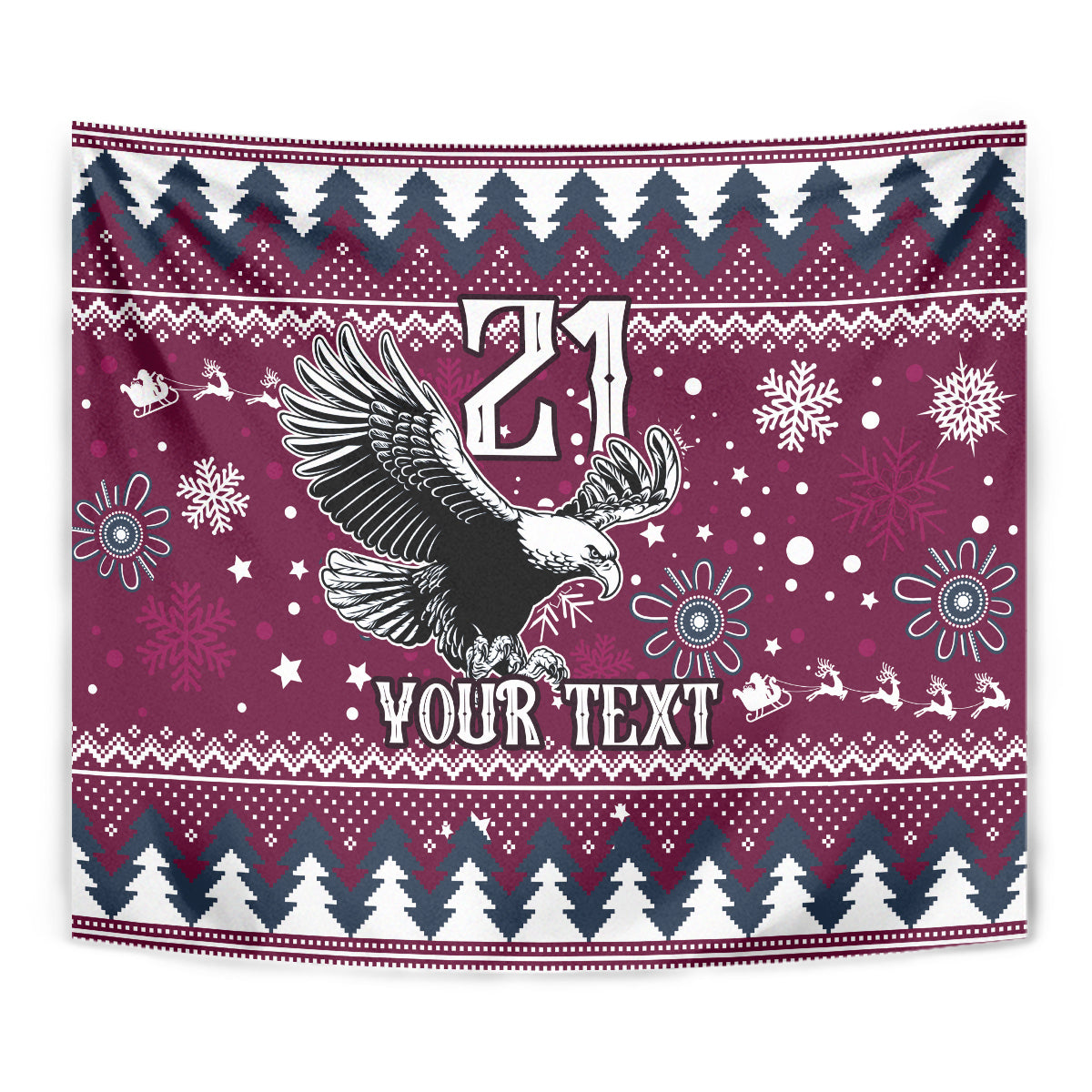custom-sea-eagles-rugby-tapestry-manly-boys-victory-2023-christmas-vibe