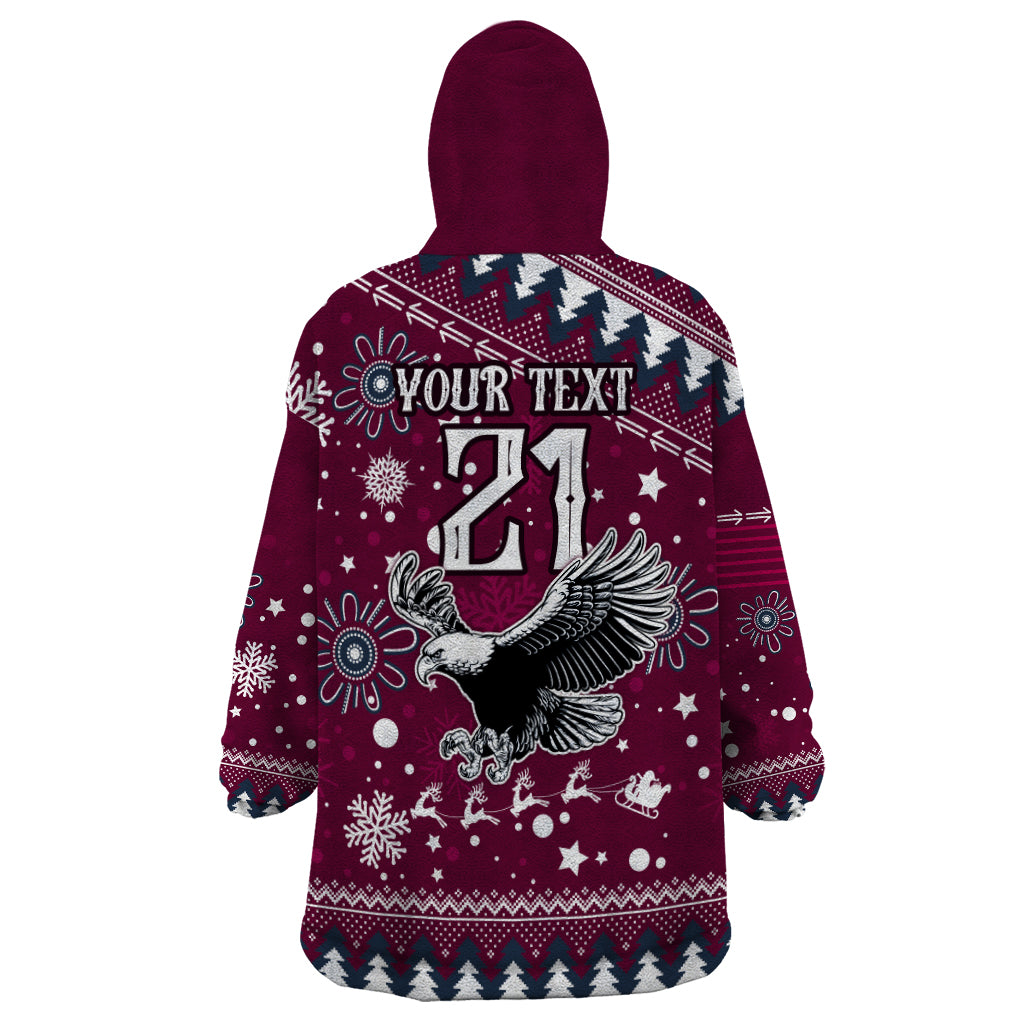 custom-sea-eagles-rugby-wearable-blanket-hoodie-manly-boys-victory-2023-christmas-vibe