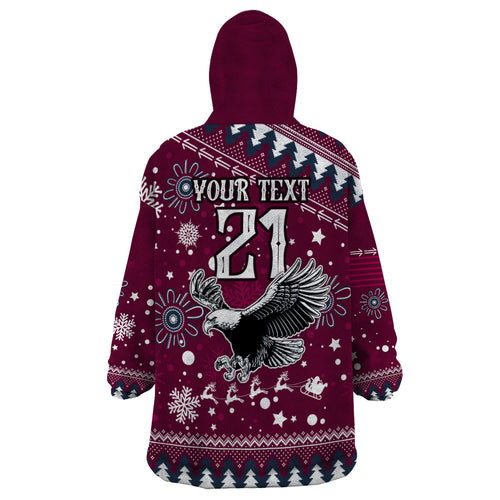 custom-sea-eagles-rugby-wearable-blanket-hoodie-manly-boys-victory-2023-christmas-vibe