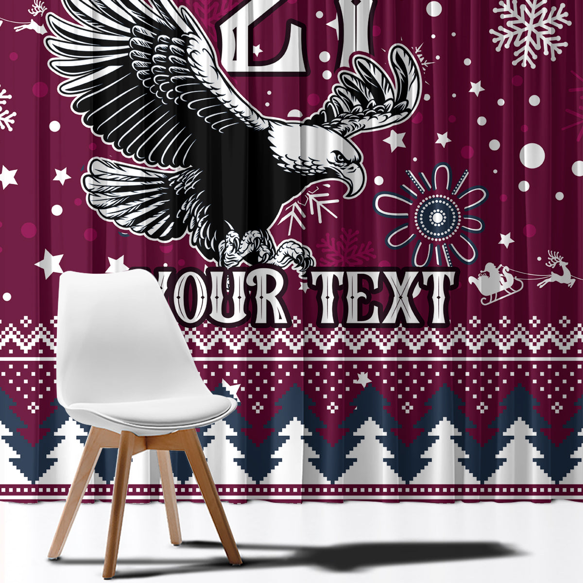custom-sea-eagles-rugby-window-curtain-manly-boys-victory-2023-christmas-vibe