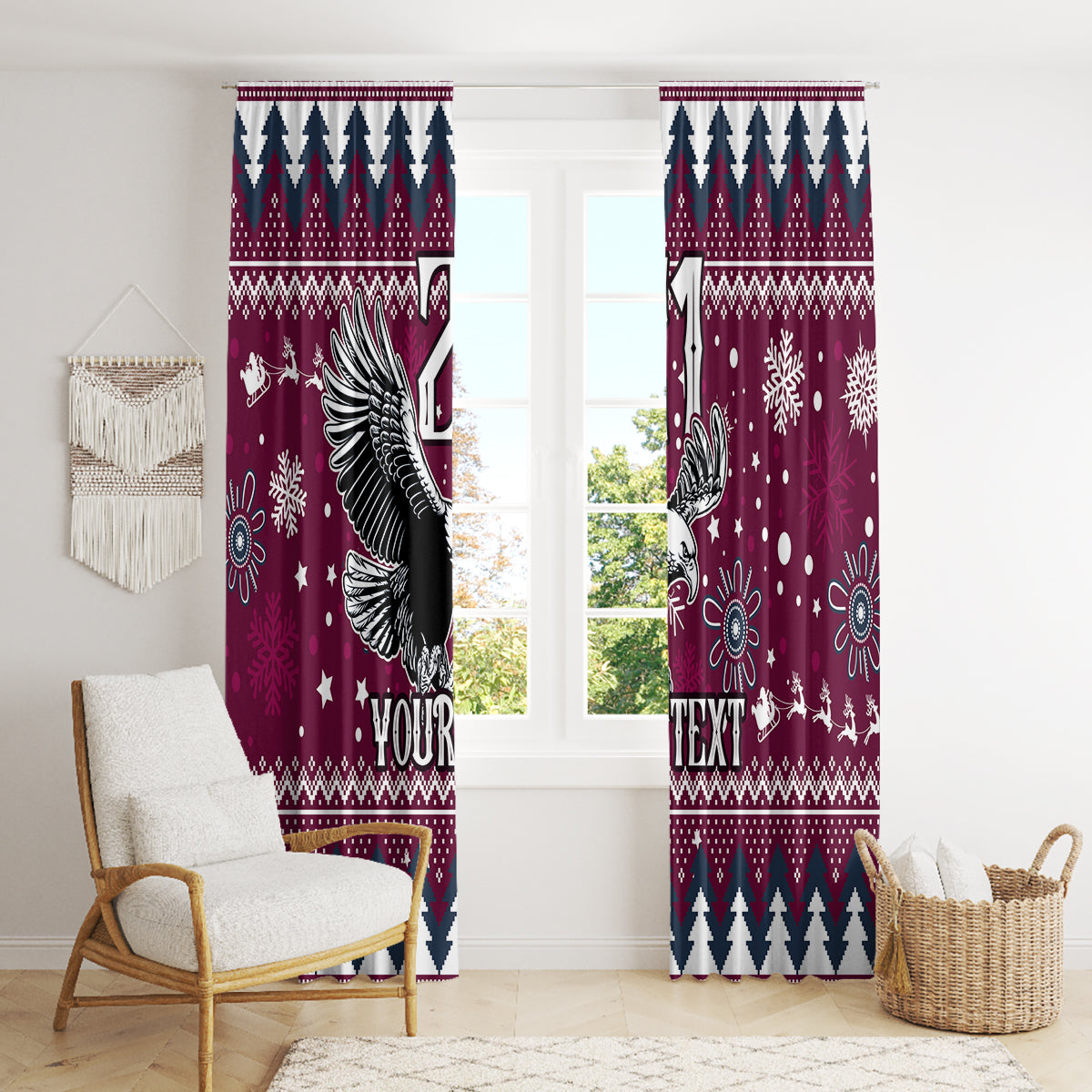 custom-sea-eagles-rugby-window-curtain-manly-boys-victory-2023-christmas-vibe