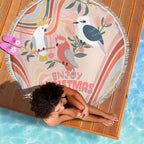 australia-hippie-christmas-beach-blanket-cockatoo-kookaburra-with-wattle-pink-peach-style