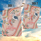 australia-hippie-christmas-garden-flag-cockatoo-kookaburra-with-wattle-pink-peach-style