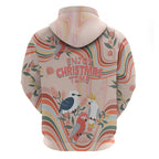 australia-hippie-christmas-hoodie-cockatoo-kookaburra-with-wattle-pink-peach-style