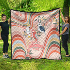 australia-hippie-christmas-quilt-cockatoo-kookaburra-with-wattle-pink-peach-style