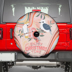 australia-hippie-christmas-spare-tire-cover-cockatoo-kookaburra-with-wattle-pink-peach-style
