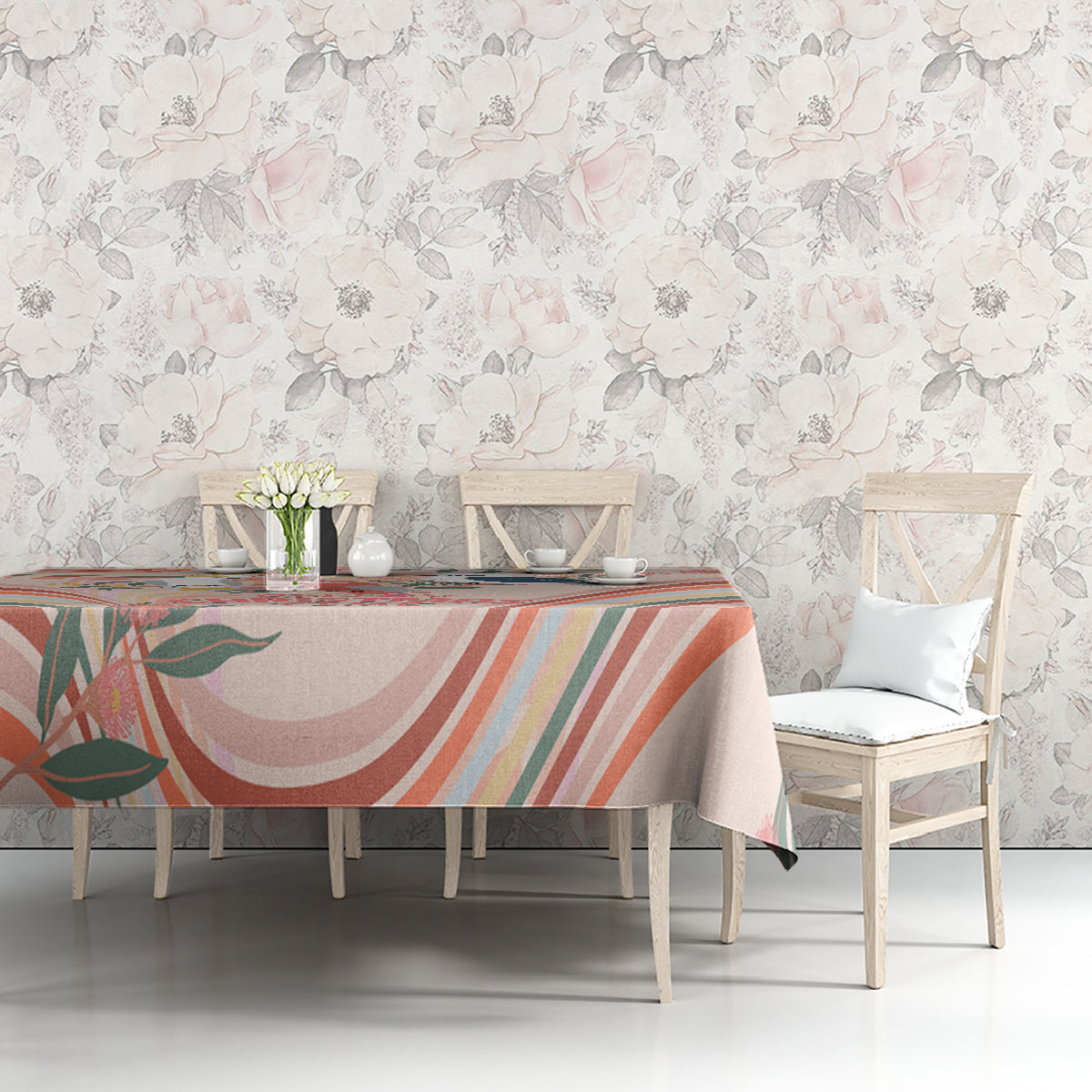 australia-hippie-christmas-tablecloth-cockatoo-kookaburra-with-wattle-pink-peach-style