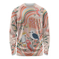 personalised-australia-hippie-christmas-long-sleeve-shirt-cockatoo-kookaburra-with-wattle-pink-peach-style