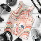personalised-australia-hippie-christmas-men-tank-top-cockatoo-kookaburra-with-wattle-pink-peach-style