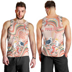 personalised-australia-hippie-christmas-men-tank-top-cockatoo-kookaburra-with-wattle-pink-peach-style