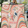 personalised-australia-hippie-christmas-quilt-cockatoo-kookaburra-with-wattle-pink-peach-style