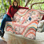 personalised-australia-hippie-christmas-quilt-cockatoo-kookaburra-with-wattle-pink-peach-style