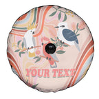personalised-australia-hippie-christmas-spare-tire-cover-cockatoo-kookaburra-with-wattle-pink-peach-style