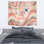 personalised-australia-hippie-christmas-tapestry-cockatoo-kookaburra-with-wattle-pink-peach-style